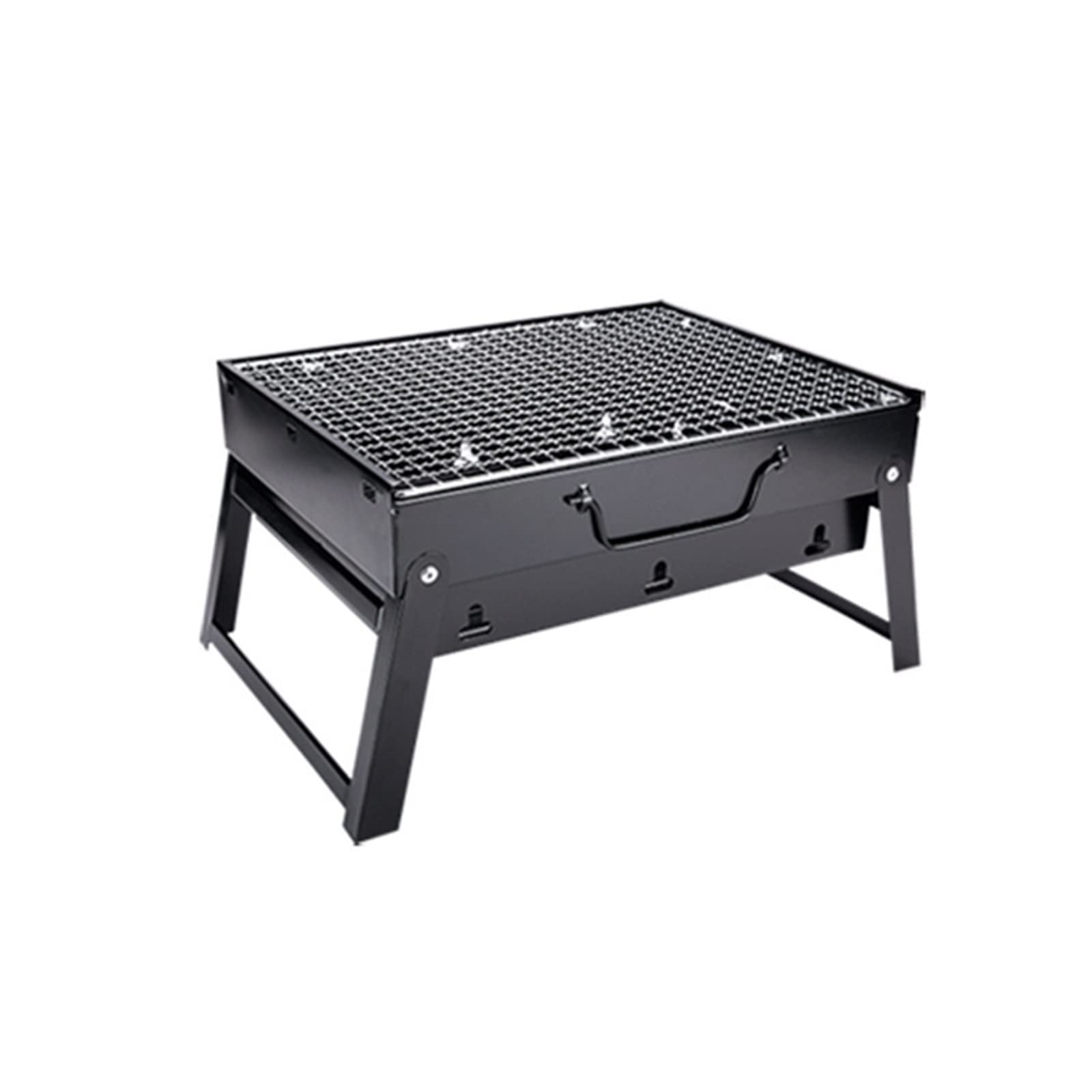 Grill Grill Ogrodowy Składany Przenośny Mini Grill Na Węgiel Drzewny Kuchenka Do Grillowania Na Drewno Do Domu, Ogrodu, Kempingu, Pikniku, Imprezy Na Plaży