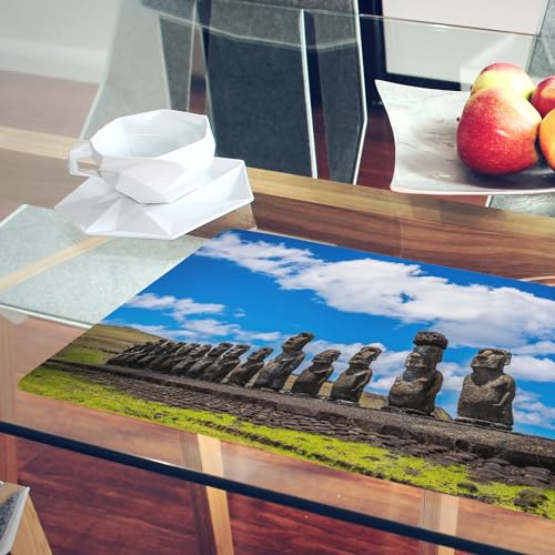 Napperons Moai en liège imperméables et isolants contre la chaleur - 6