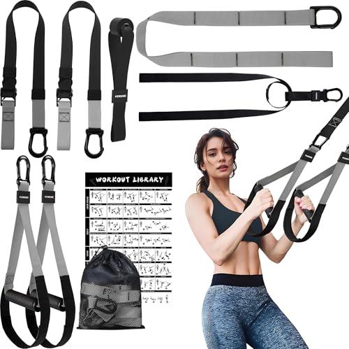 Home Resistance Training Kit with Suspension Straps