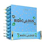 Ridiculous Vegan Protein Bar - Award Winning, Wild Chocolate Peanut, 9 Bars, 100% Plant Based & Palm Oil Free, High Protein - Protein Works