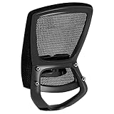 ELABEST Backrest for Office Chair, T96, Backrest Replacement (T96-Black)