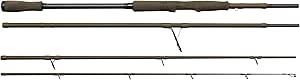 Savage Gear SG4 Medium Spel TR Travel Hengel - Snelle Actie Roofvishengel voor Zoet- & Zoutwater - Ideaal voor Baars, Snoek, Snoekbaars & Multi- Soorten - Perfect voor Zacht Kunstaas 2.15M 7-23G