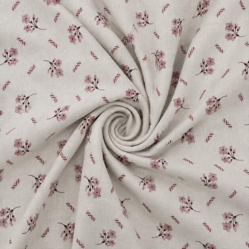 Image of Florida Reversible Cotton Dohar - Single Size (220x160 cm, 90 GSM, Pink Floral Pattern), Soft & Lightweight Blanket for All Seasons, Breathable & Skin‑Friendly Fabric