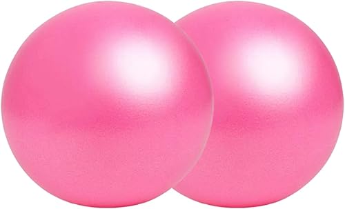 Bola de ejercicio, pelota de pilates de PVC de 9 pulgadas, para terapia física, yoga y entrenamiento básico