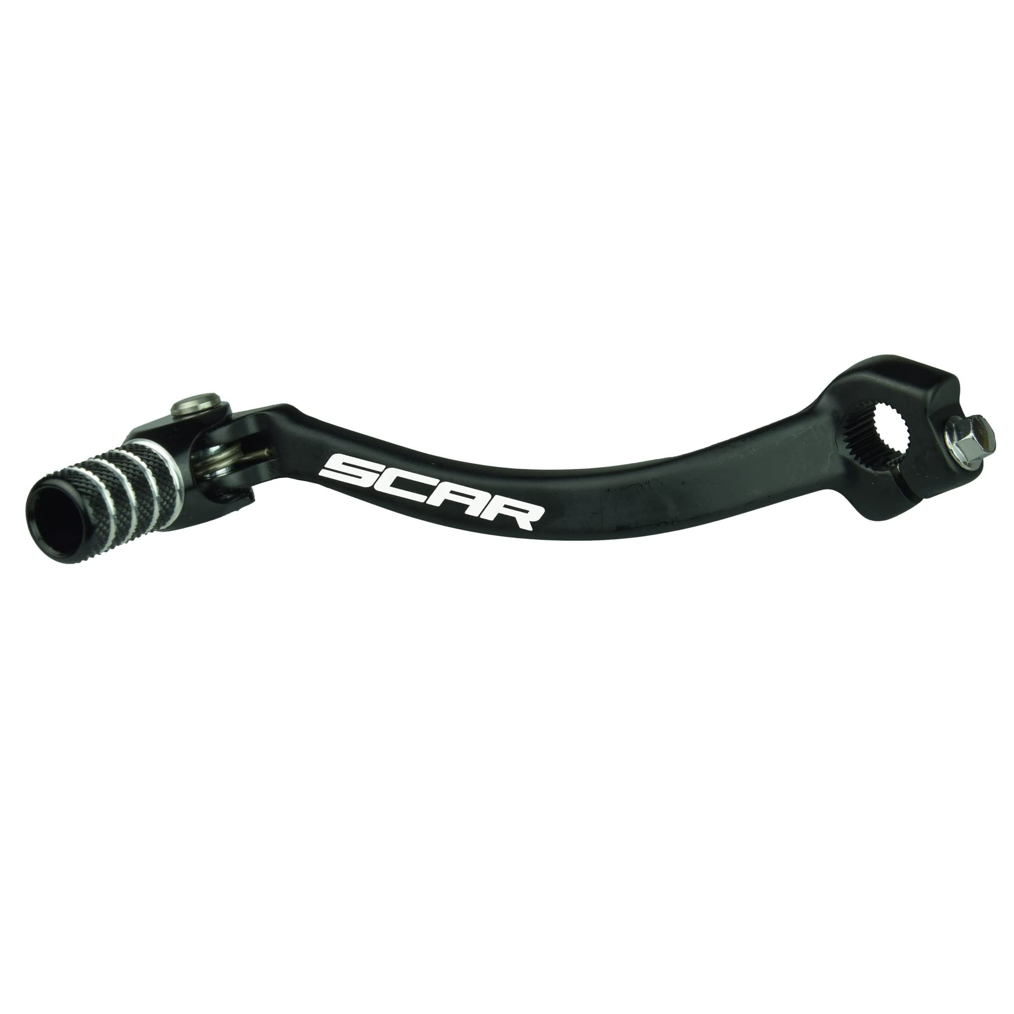 SCAR Sélecteur de vitesse anodisé Compatible avec Yamaha YZ450F YZF WRF 250 450 18-​26 - Noir
