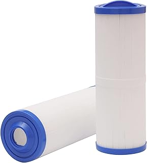 ZAYMDO Spa Filter for Hot Tub, 2Pcs Spa Filter Cartridge Pool Filter Replacement for Pleatco PWW50L, Unicel 4CH-949, Filbur FC-0172, 50 sq. ft. Hot Tub Filter (White)