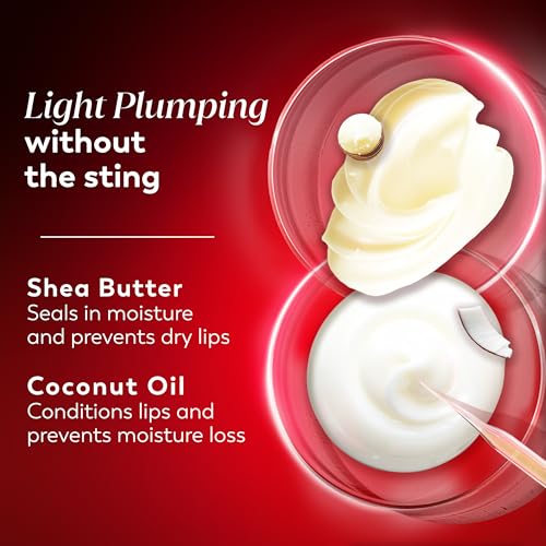 Image of Olay Regenerist Nourishing Treatment, Lip Balm, Plumping Lip Gloss for Women, Fuller Looking Lips & Smoothed Lines, 3-in-1 Mask, Plumper, Gloss - Anti-Aging Skin Care, Shea Butter & Coconut Oil, 0.5oz
