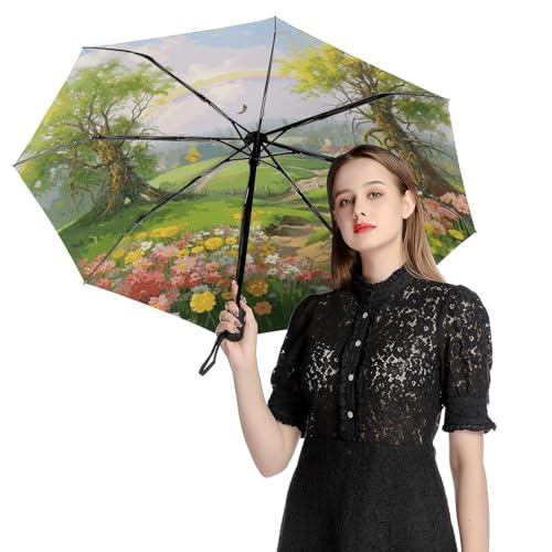 Parapluie automatique ACEPrints pliant et résistant au vent - 2