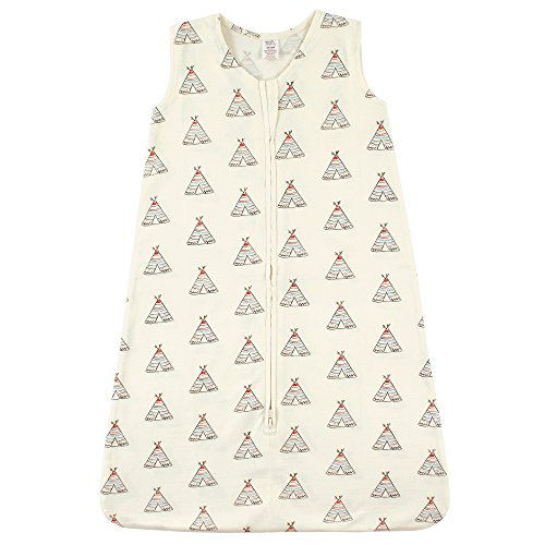Image of Touched by Nature Unisex Baby Organic Cotton Sleeveless Wearable Sleeping Bag, Sack, Blanket, Teepee, 6-12 Months