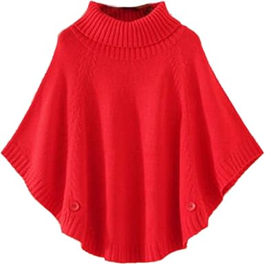 cape jumper with sleeves