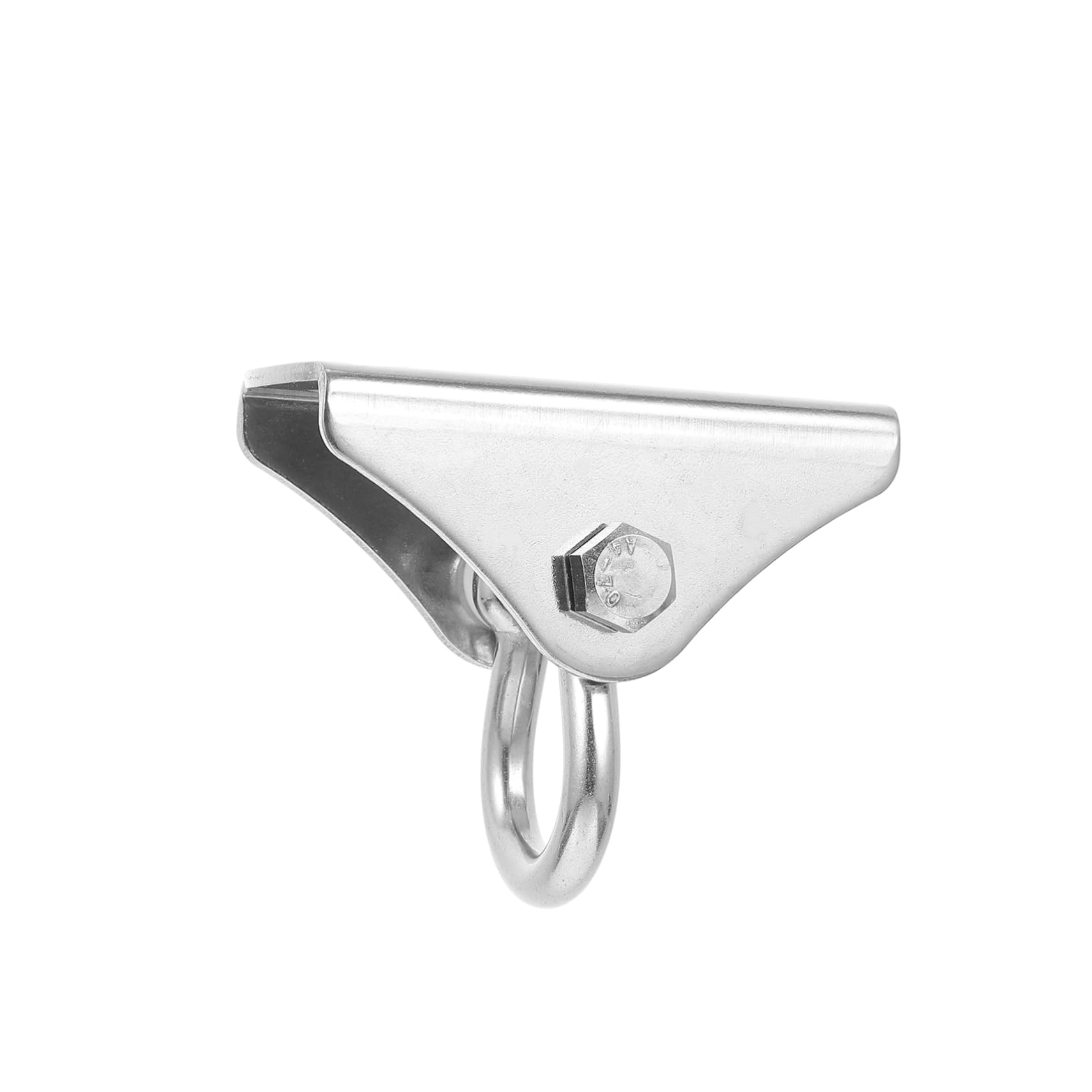 Sosoport 2 Juegos Gancho De Columpio Retráctil Gancho Giratorio Cuerpo Manos Muro Ganchos De Valla para Luces Exteriores Colgador De Columpios para El Hogar Cadenas Colgante Silver Metal