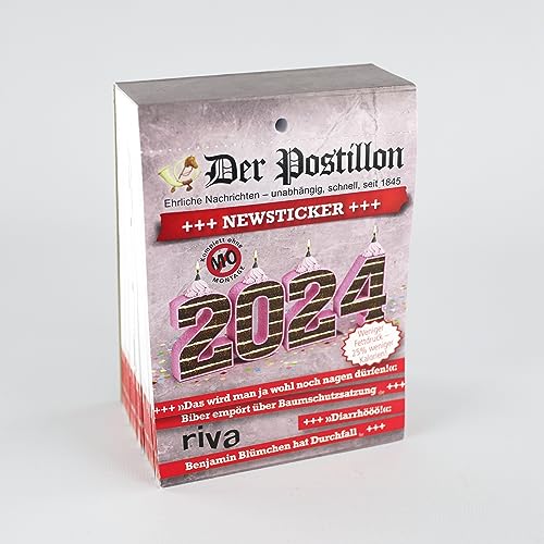 Der Postillon +++ Newsticker +++ 2024: Tear-off calendar, silver - Image 2