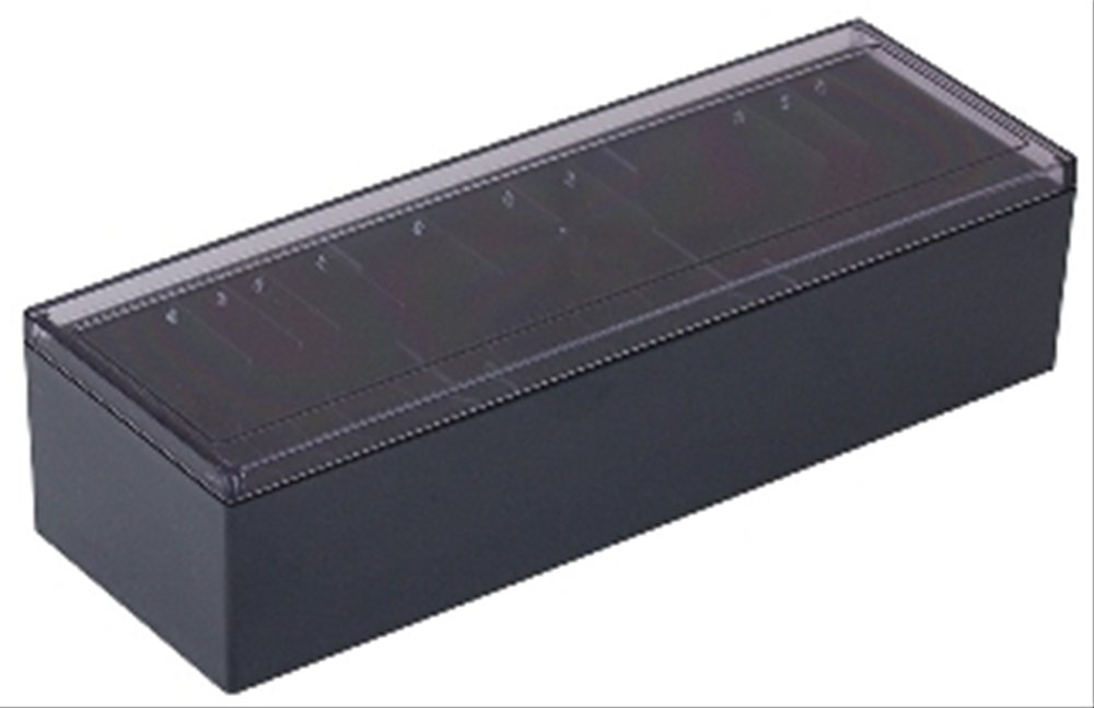 キングジム 名刺 整理箱 ボックスタイプ 収納約1000枚 黒 75-BK