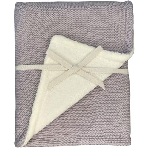 DIKOS® Premium Babydecke Winter (Grau) – kuschelweiche Winterdecke für...