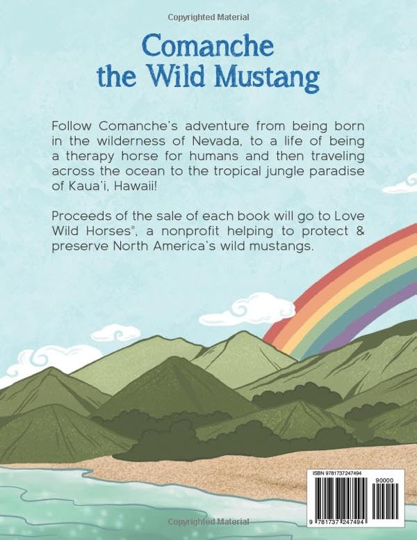Comanche the Wild Mustang Coloring Book - Image 2