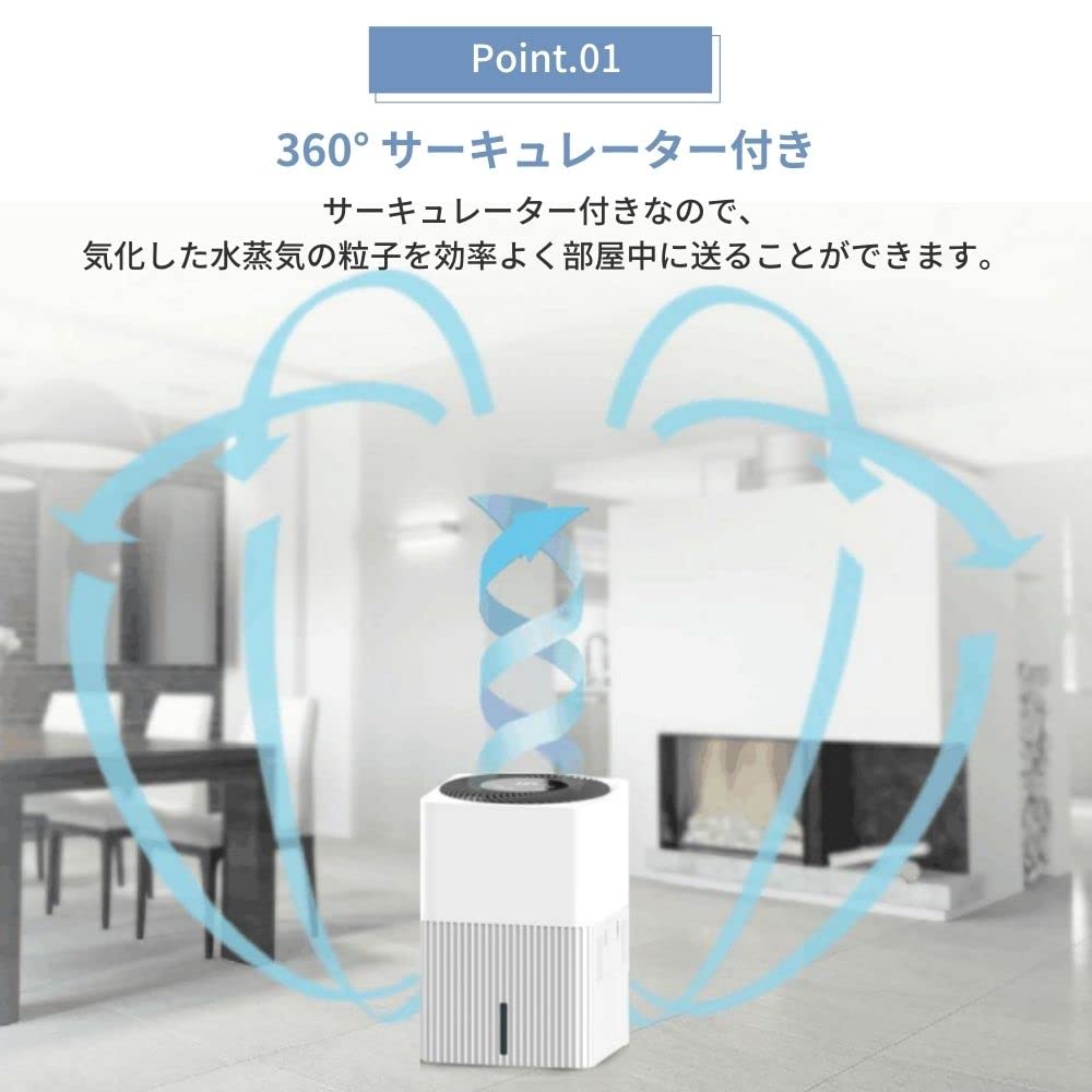 【美品】サーキュレーター付 気化式加湿器 suitU SU-KA30VTA Amazon.co.jp: 気化式加湿器 サーキュレーター付 SU-KA30VTA アズマ