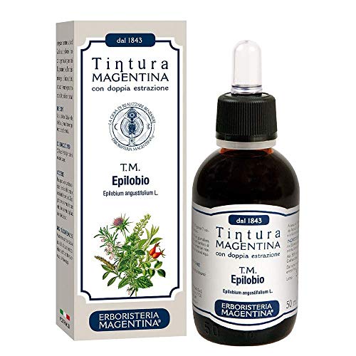A BASE DE HIERBAS MAGENTINANA TINTURA MADRE EPILOBIUM 50 ML informe parte por planta/extracto 1/5