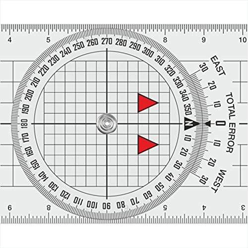 Liquidraw Portland Course Plotter Navigation Divider Marine Nautical Protractor