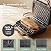 Imagen de LEBENLANG Sandwichera 3 en 1-750W Incl