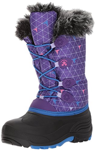 Kamik Girls' Snowgypsy2 Snow Boot, Purple, 4 Medium US Big Kid