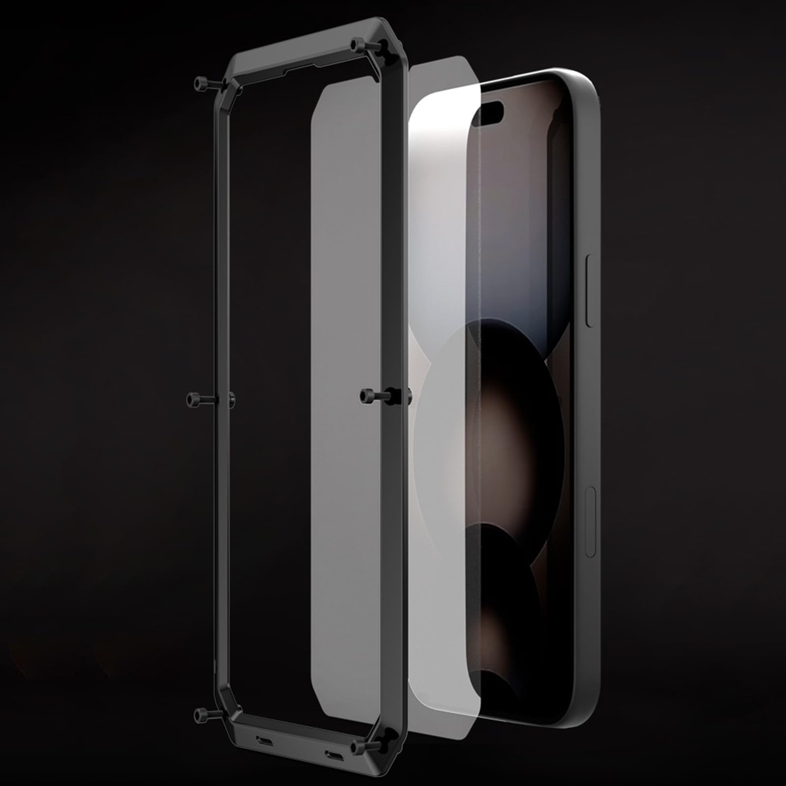 Metall Hülle für iPhone 17 Pro Max/17 Pro/17 Air/17, Militärisch Schwerlast Ganzkörper Schutzhülle Aluminiumlegierung Stoßfeste Handyhülle,Silber,17 ProMax
