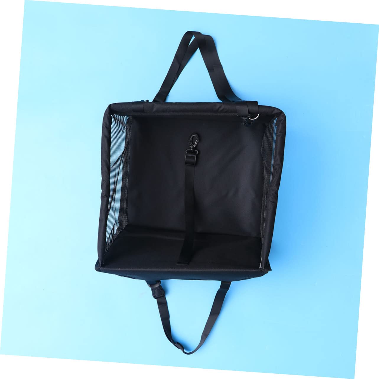 ABOOFAN Bolsa para Perros para El Coche con Laterales de Malla para Transportar Mascotas Color Cómoda para El Coche