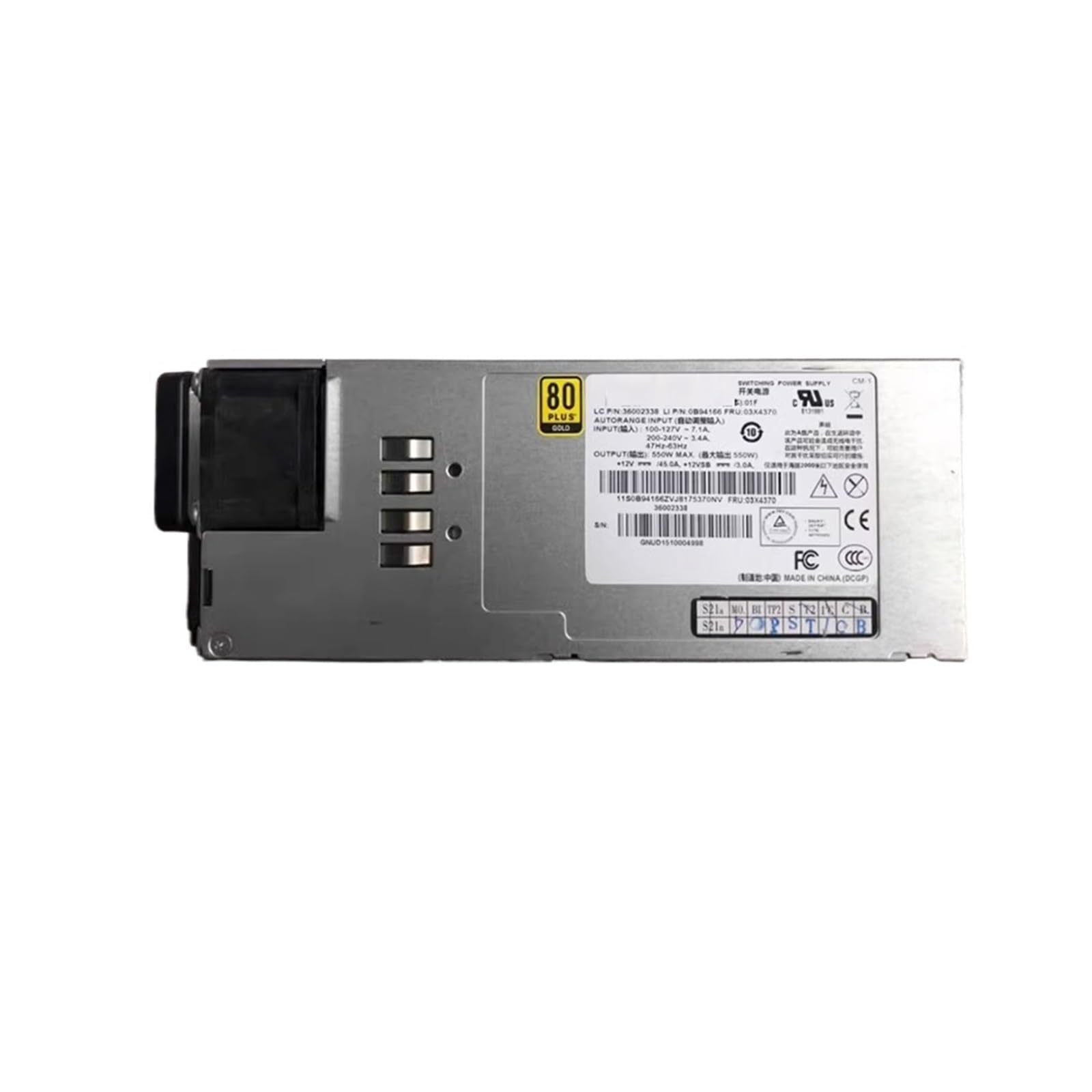 CLBSWYEJK DPS-550LB D 03X4370 RD430 RD330 server 550W power supply