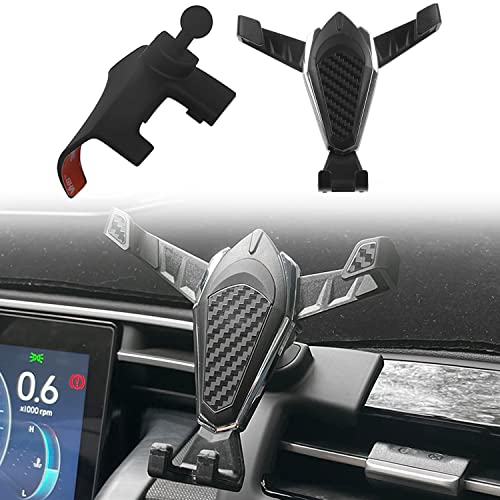 HIGH FLYING pour Tucson 2022 2023 2024 Grille Aération Support Voiture Téléphone de Voiture Réglable Accroche Telephone Fixation Téléphone Accessoire Auto