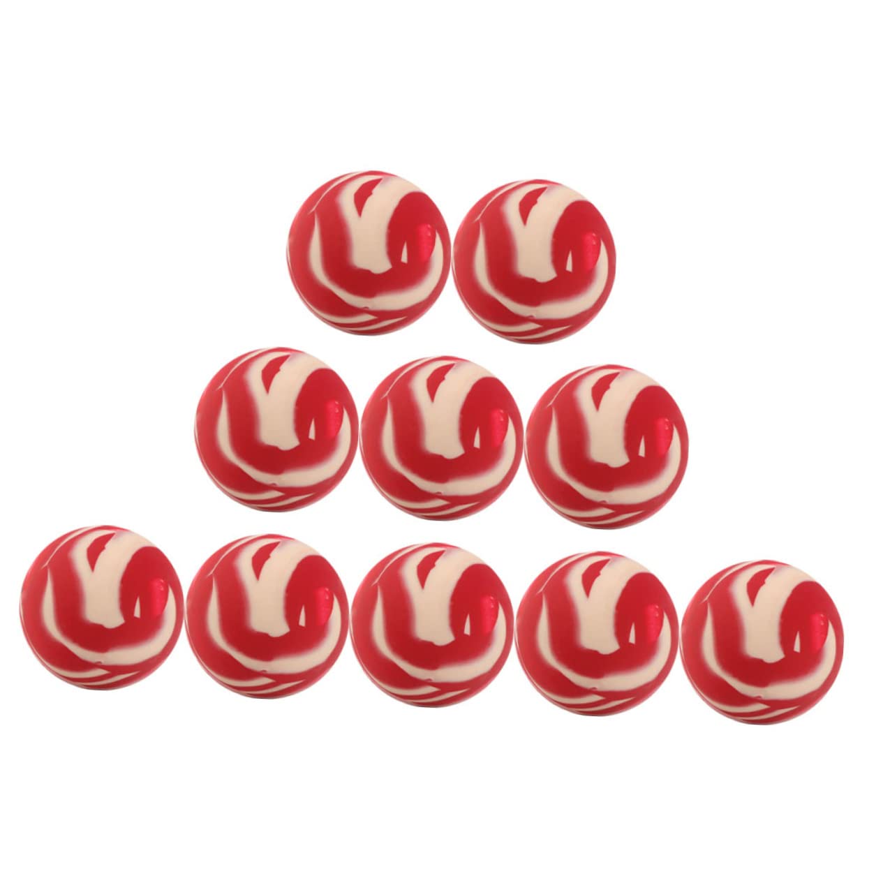 Sosoport 20 Pcs Assorted Color Bouncy Balls Fun Bouncing Balls for Portable Educational for Hand and Foot Coordination Present for Birthdays and Festivals