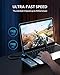 immagine 4ORICO Thunderbolt 3 Enclosure M.2 NVMe Case Esterno per Disco Rigido, 40 Gbps velocità Massima, Supporta Solo SSD 2280 M.2 NVMe M Chiave (Fino a 2 TB)