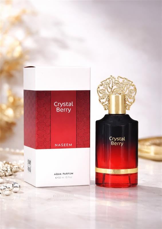 Image of NASEEM Oriental Collection (55ml) | Luxury Perfume for Women | Natural, Alcohol Free, Long Lasting Fragrance (Crystal Berry)