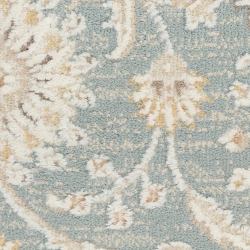 Tapete decorativo Nourison Isla azul 118x94 cm miniatura 6