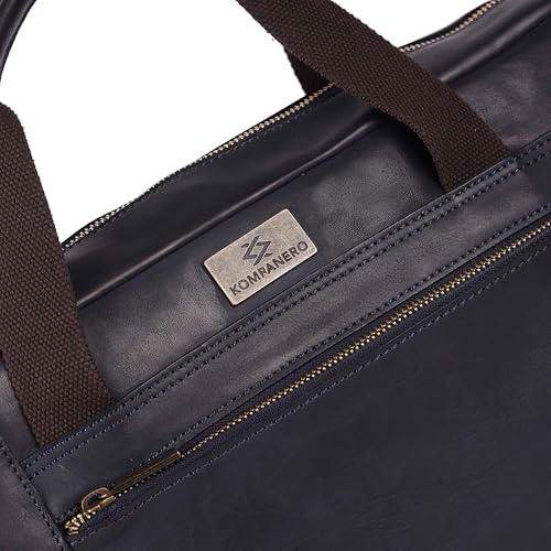 Image of KOMPANERO Genuine Leather Laptop Bag(B-12854-$P)