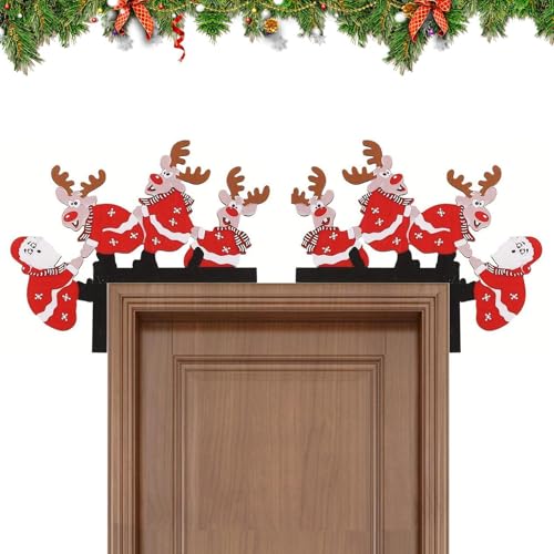 Decoración de esquina de puerta: acento de madera, paneles rústicos, molduras de granja, detalles vintage | para dormitorio, pasillo, baño, porche, entrada, espacios del hogar, agregando un cálido enc