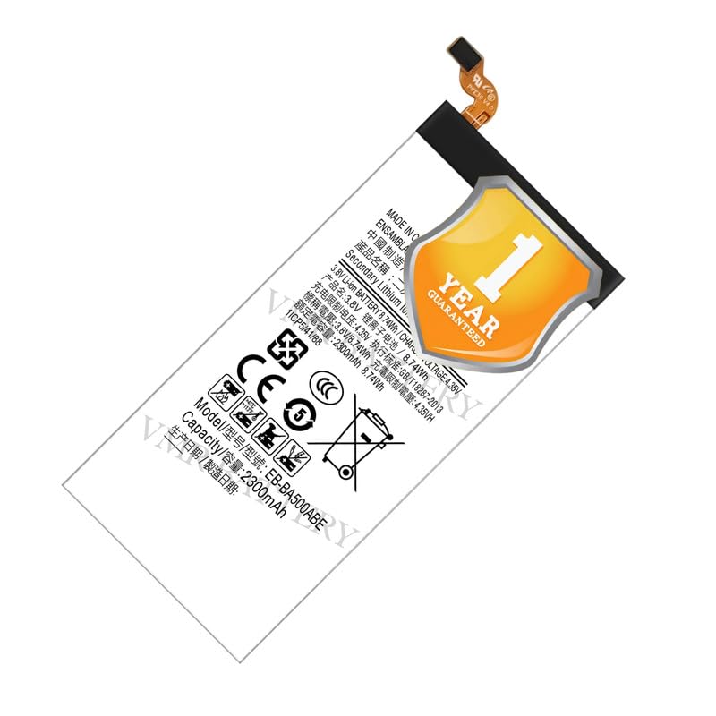 Image of Original EB-BA500ABE Battery for Samsung Galaxy A5 (2015) (SM-A500F) - (2300mAh) - 1 Year Warranty K7