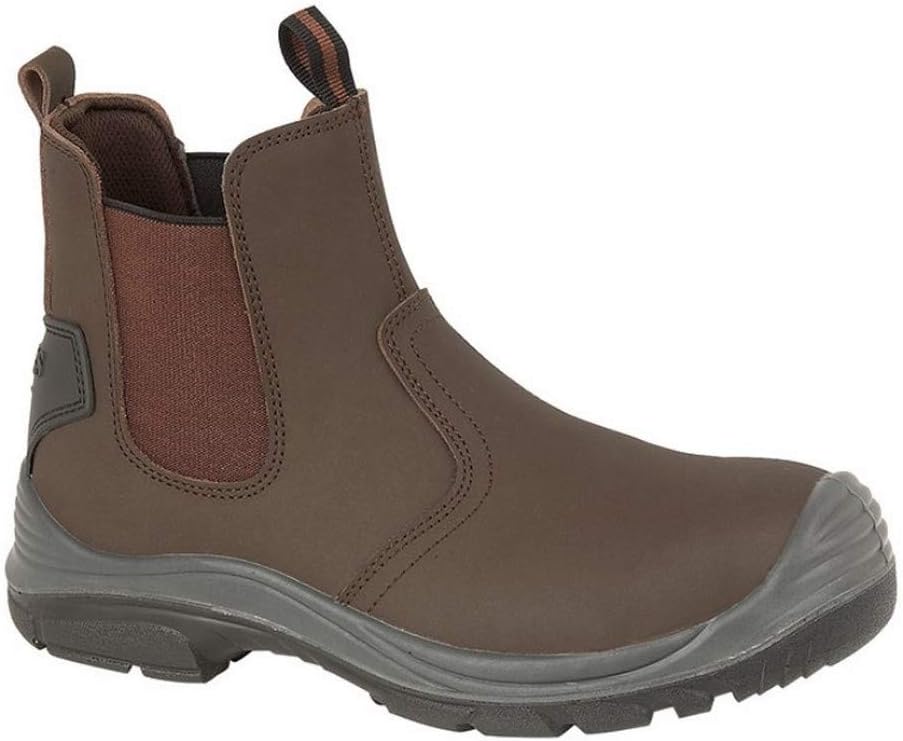 Safety Dealer S1 Ankle Work Steel Toe Mens Boots UK 6-13