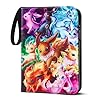 LYAILOOGXL Album de collection pour cartes Pokémon 400 cartes Pokémon à collectionner et à échanger, en polyuréthane avec surface imperméable