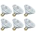 Luxrite LR20623 (6-Pack) PAR30 Eco Halogen Short Neck Light Bulb, 60 Watt (75w replacement) Dimmable, 40° Flood Beam Spread, 2900K, 1080 Lumens E26 Base, For Indoor/outdoor use.