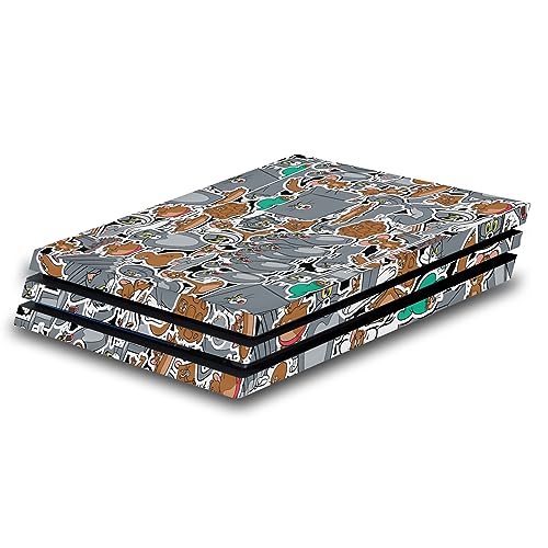 Graphismes vinyle Tom and Jerry pour skin PS4 Pro aux autocollants artistiques