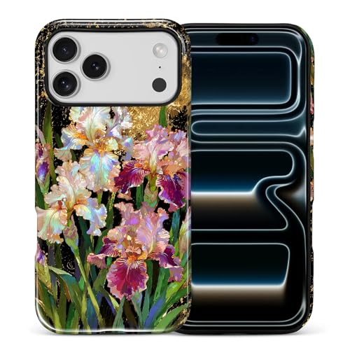 Coque iPhone 17 Pro Max antichoc bicolore en silicone hybride et PC dur robuste