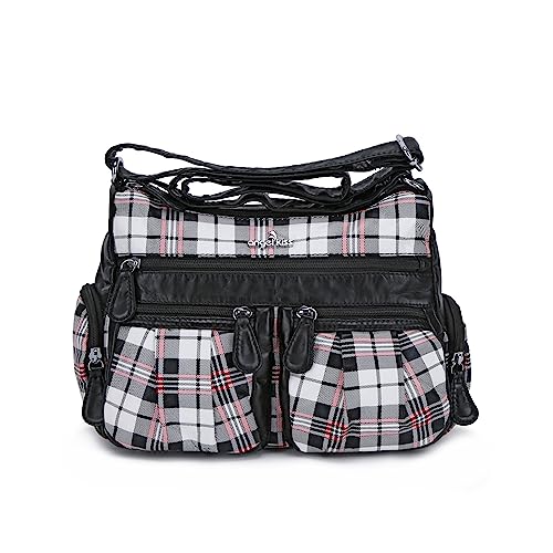 Image of Angel Kiss Crossbody Bags for Women, Ladies Shoulder Handbags and Purses Medium Faux Leather Pocketbooks | Ladies