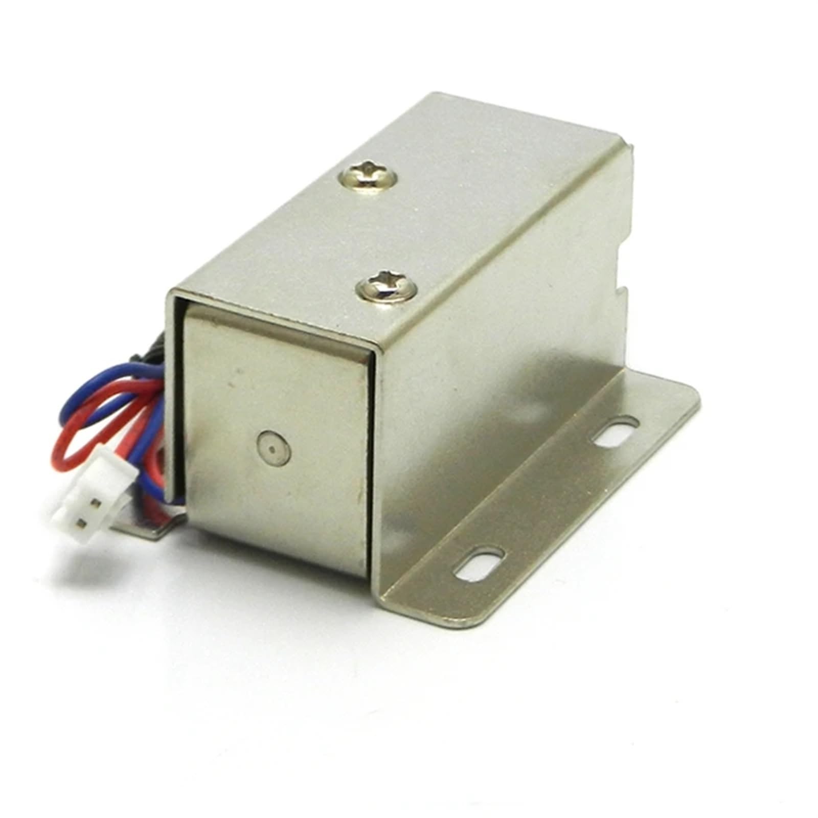 1 x elektromagnetyczny zamek elektromagnetyczny, DC 12 V 24 V, zestaw działań Push & Pull for Electric door lock or drawer, small electric drive input lock (24V)
