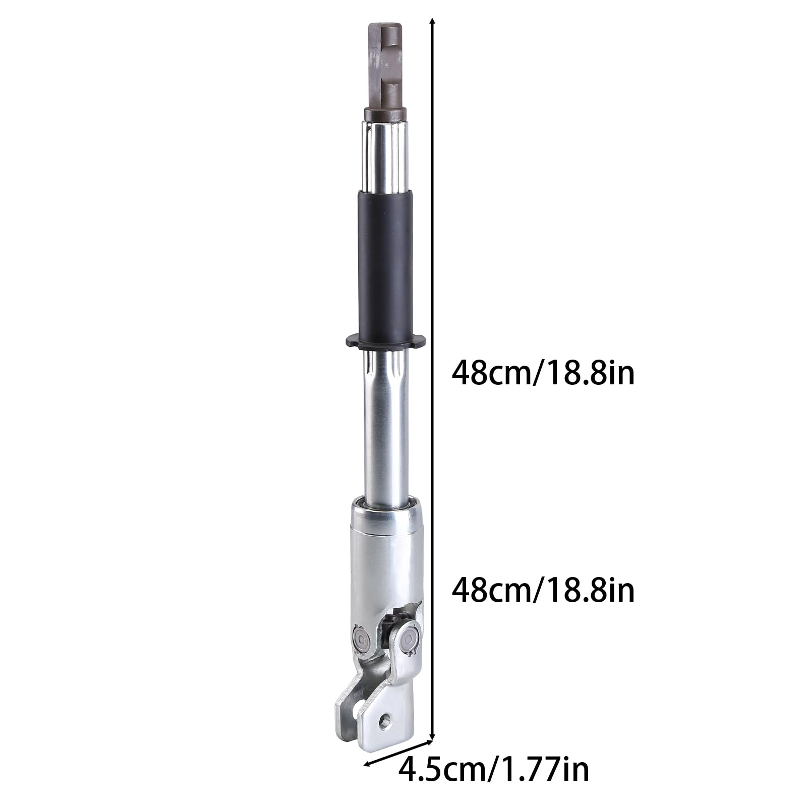 LICHENGTAI Giunto Albero trasversale sterzo compatibile con NV400 Master Movano 2011-2016 Giunto colonna servosterzo 480800001R, 48820-00Q0F, 4882000Q0F