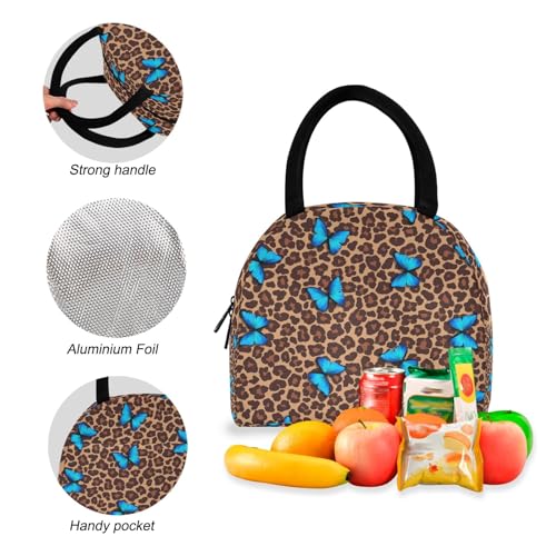 Sacs d'école imperméables léopard et sac à dos scolaire souple pour voyage de jeunesse - 4