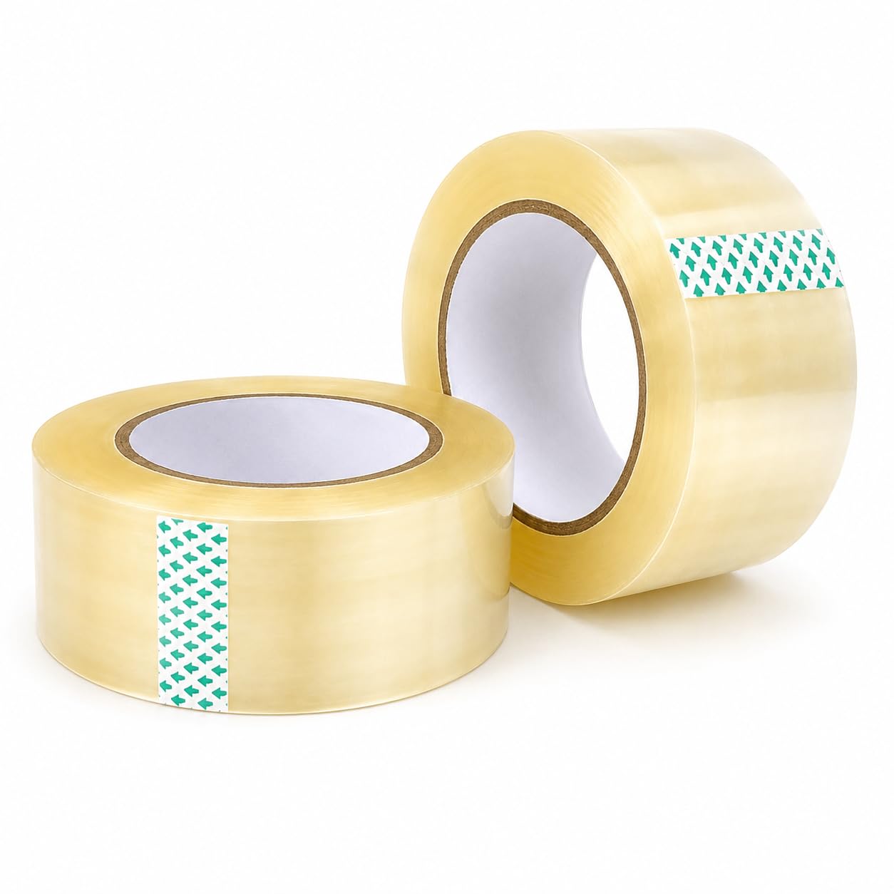 1ABOVE 2 Rolls Clear Packing Tape 48mm x 66m Heavy Duty