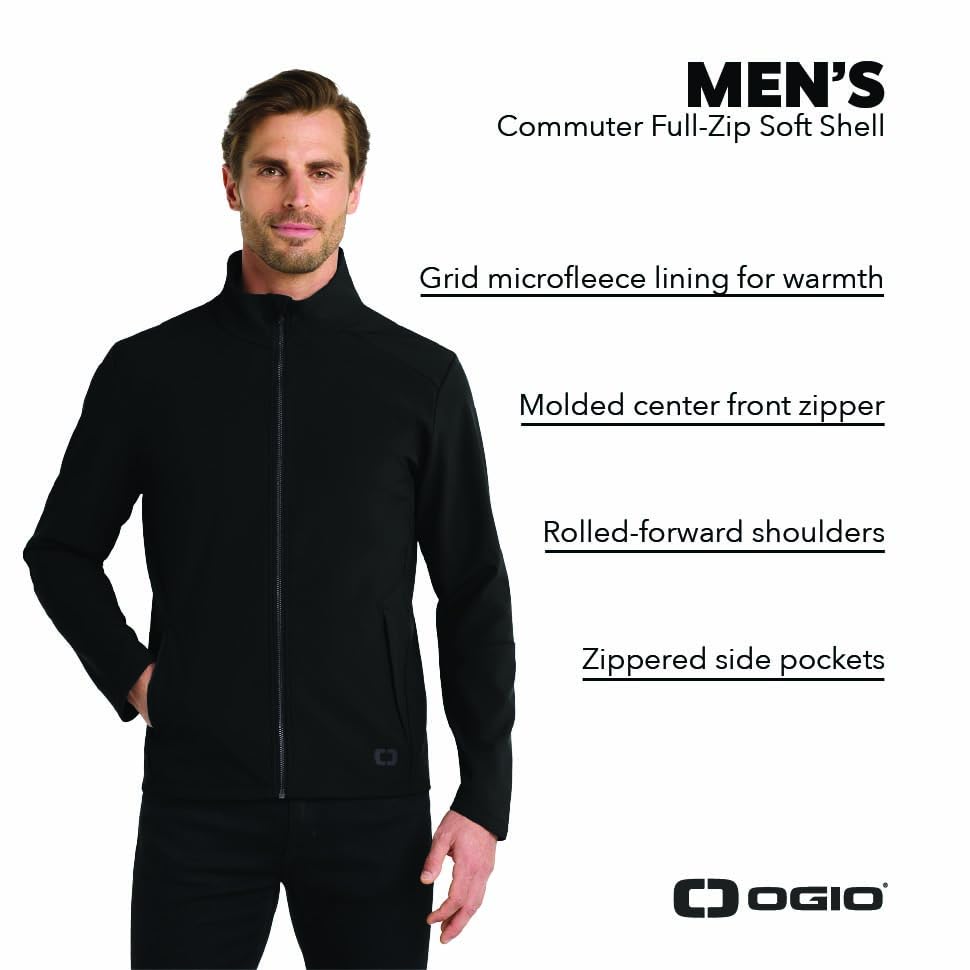 OGIO Unisex Commuter Full Zip Soft Shell4