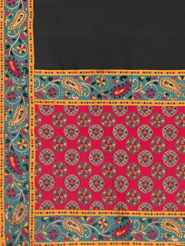 Image of PURVAJA Women's Jacquard Semi-Stitched Lehenga choli