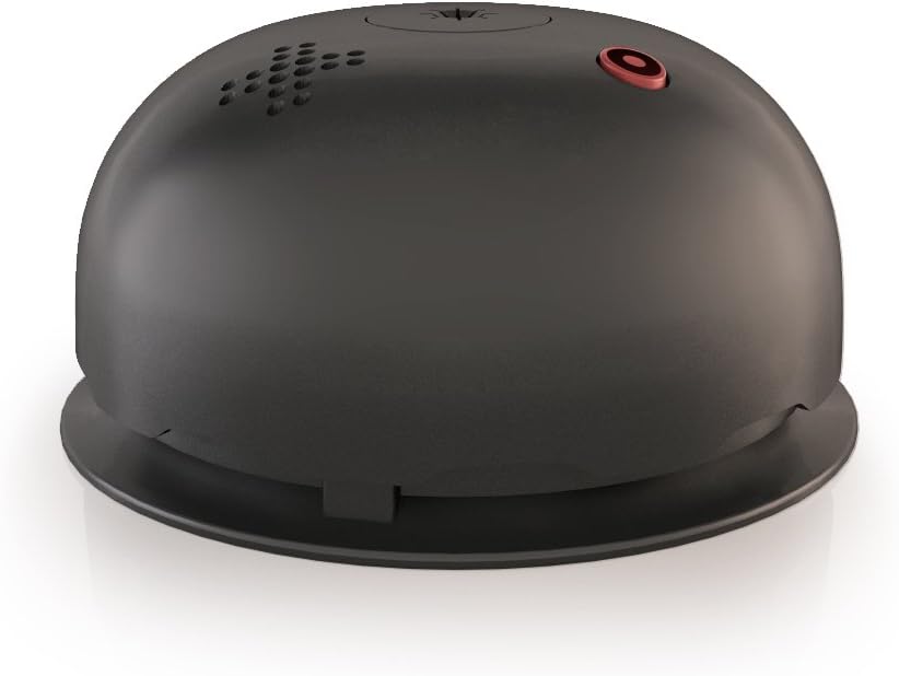 The first smoke detector taht replace your base light fixture / color Black