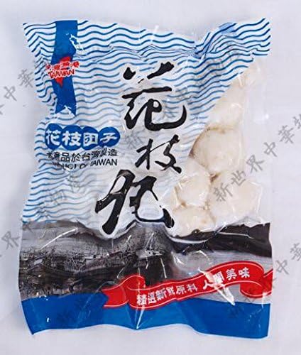 Amazon 冷凍食品 大粒いかだんご 魚肉練り製品 台湾花枝丸 450g実店舗で大人気 冷凍のみの発送 クール便で１個口として 300円の冷凍料は加算されます 新世界中華物産 中華冷凍肉類 つみれ 団子 通販