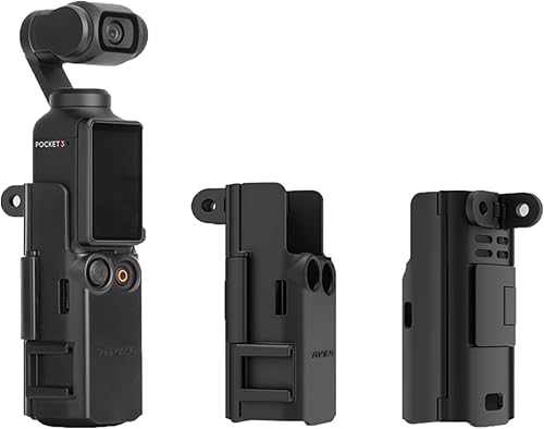 Adaptador de expansión para DJI Pocket 3, soporte de montaje de cámara, mango de extensión de bisel fijo, adaptador de zapata fría, soporte de